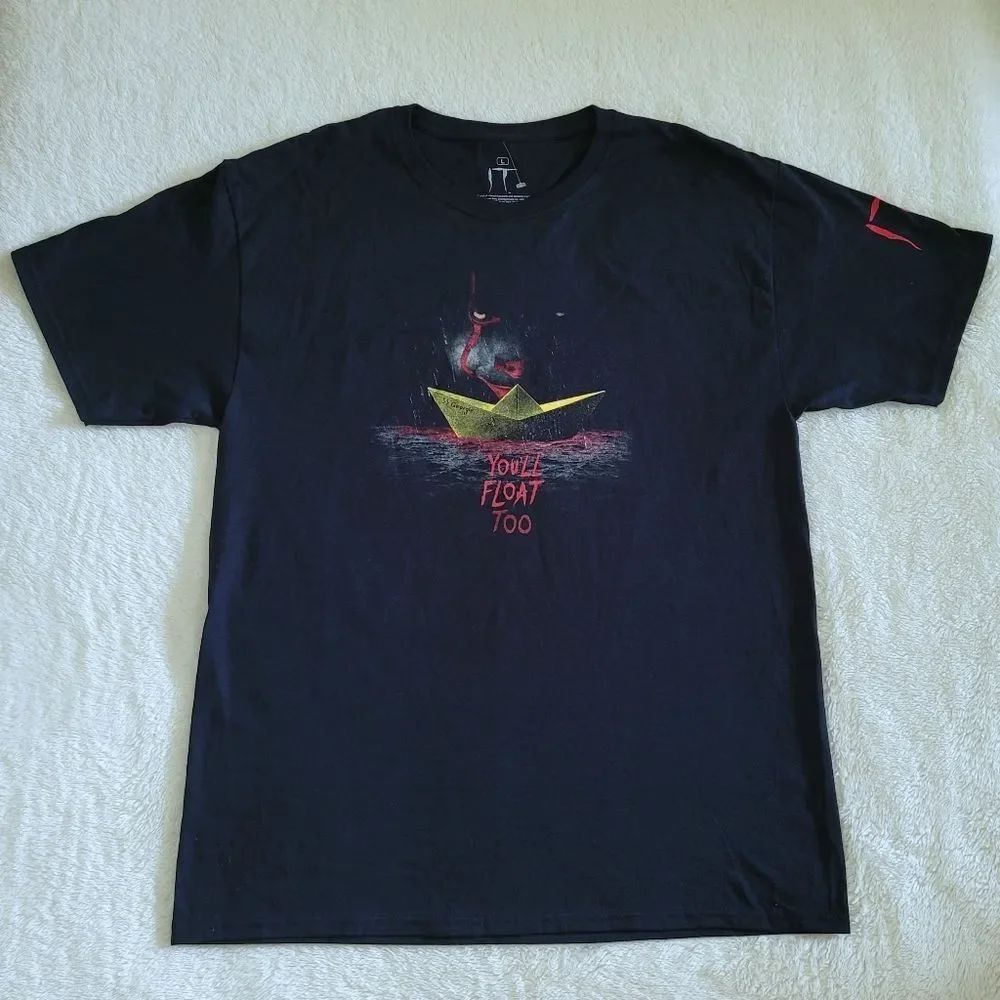 Stephen King's IT🕷 "You'll Float Too"🎈Graphic Tee👕 - NWT